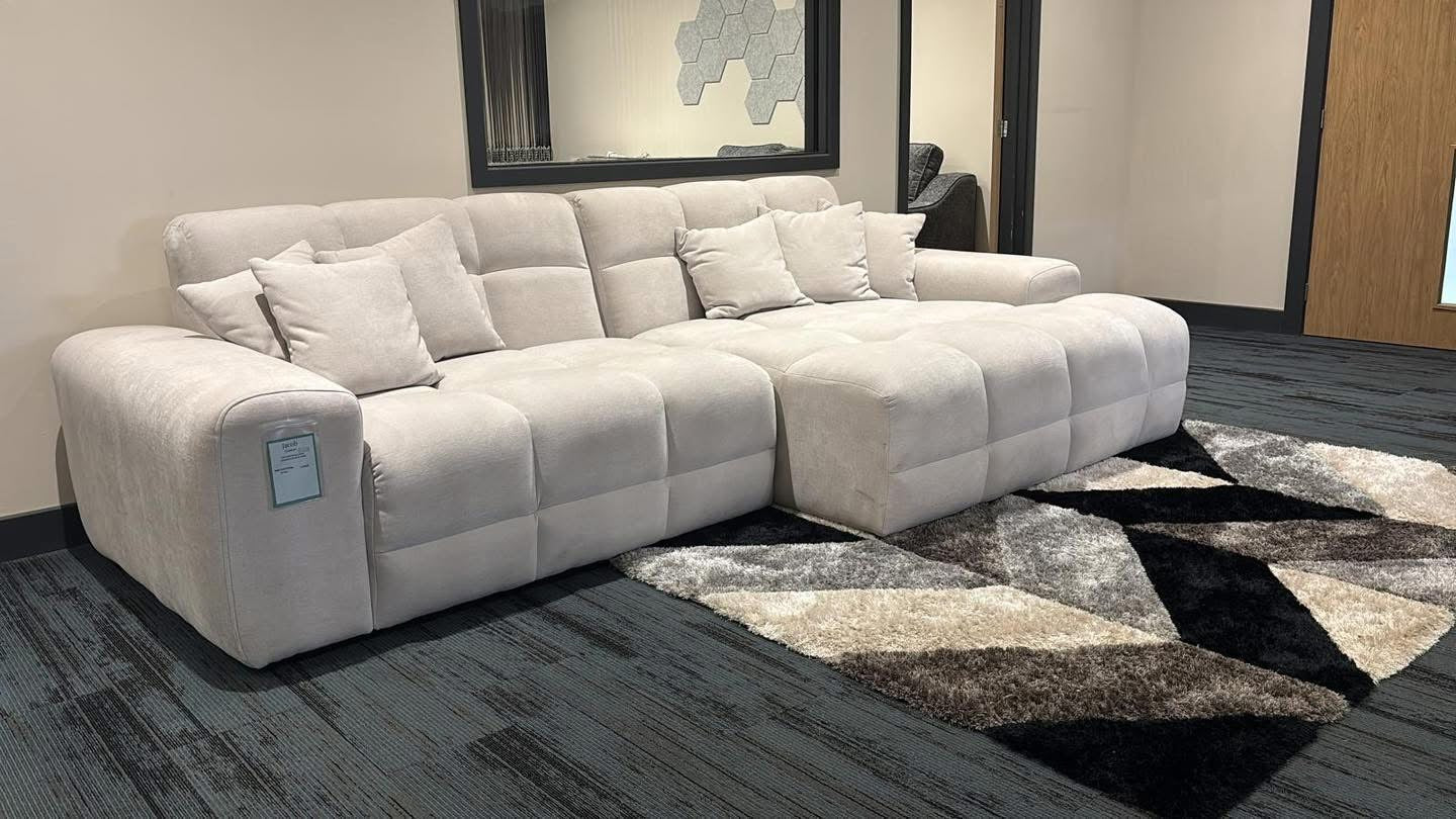 Jacob Corner Sofa White Left Hand