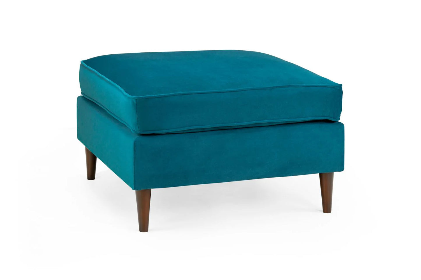 Harper Footstool Plush Velvet