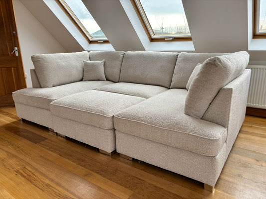 Carnaby U-Shape Sofa Boucle