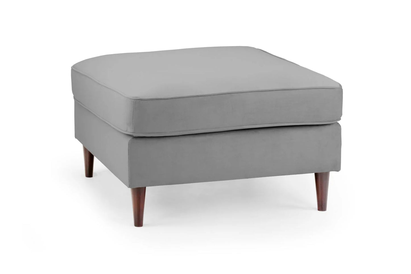 Harper Footstool Plush Velvet