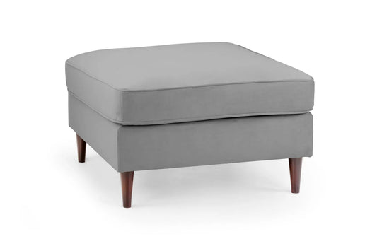 Harper Footstool Plush Velvet