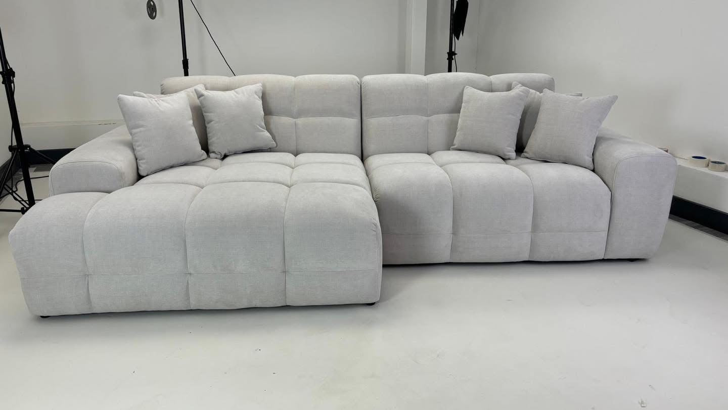 Jacob Corner Sofa White Left Hand