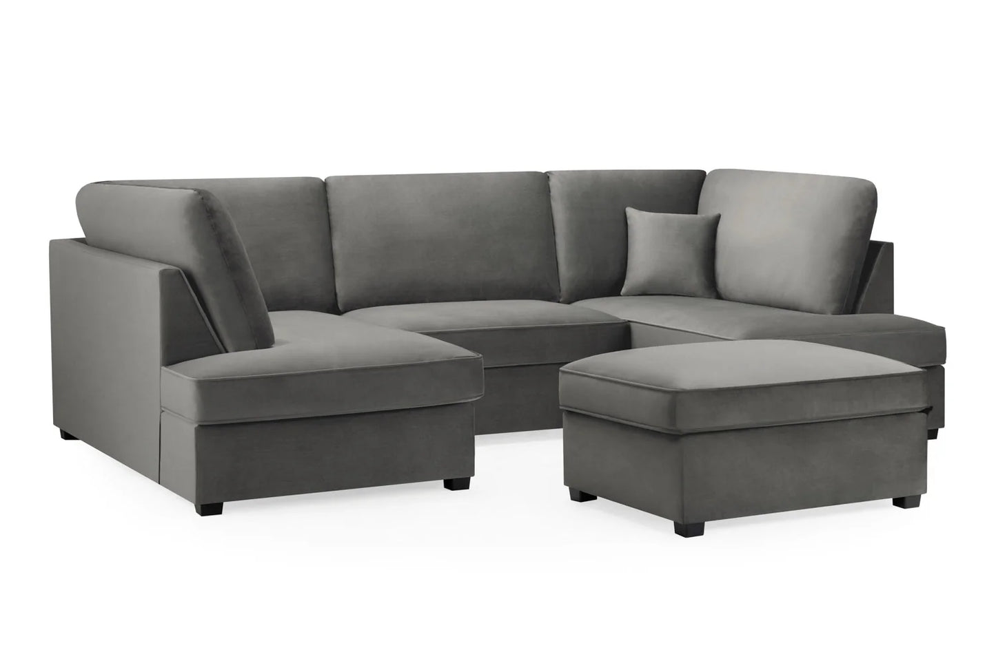 Carnaby U-Shape Plush Velvet