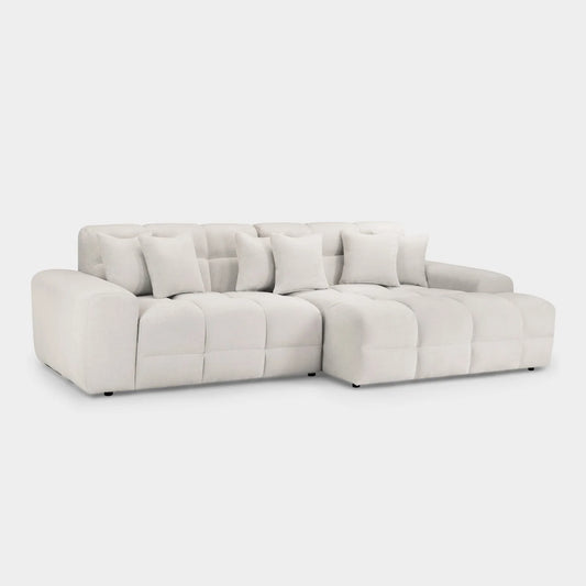 Jacob Natural Corner Sofa Right Hand