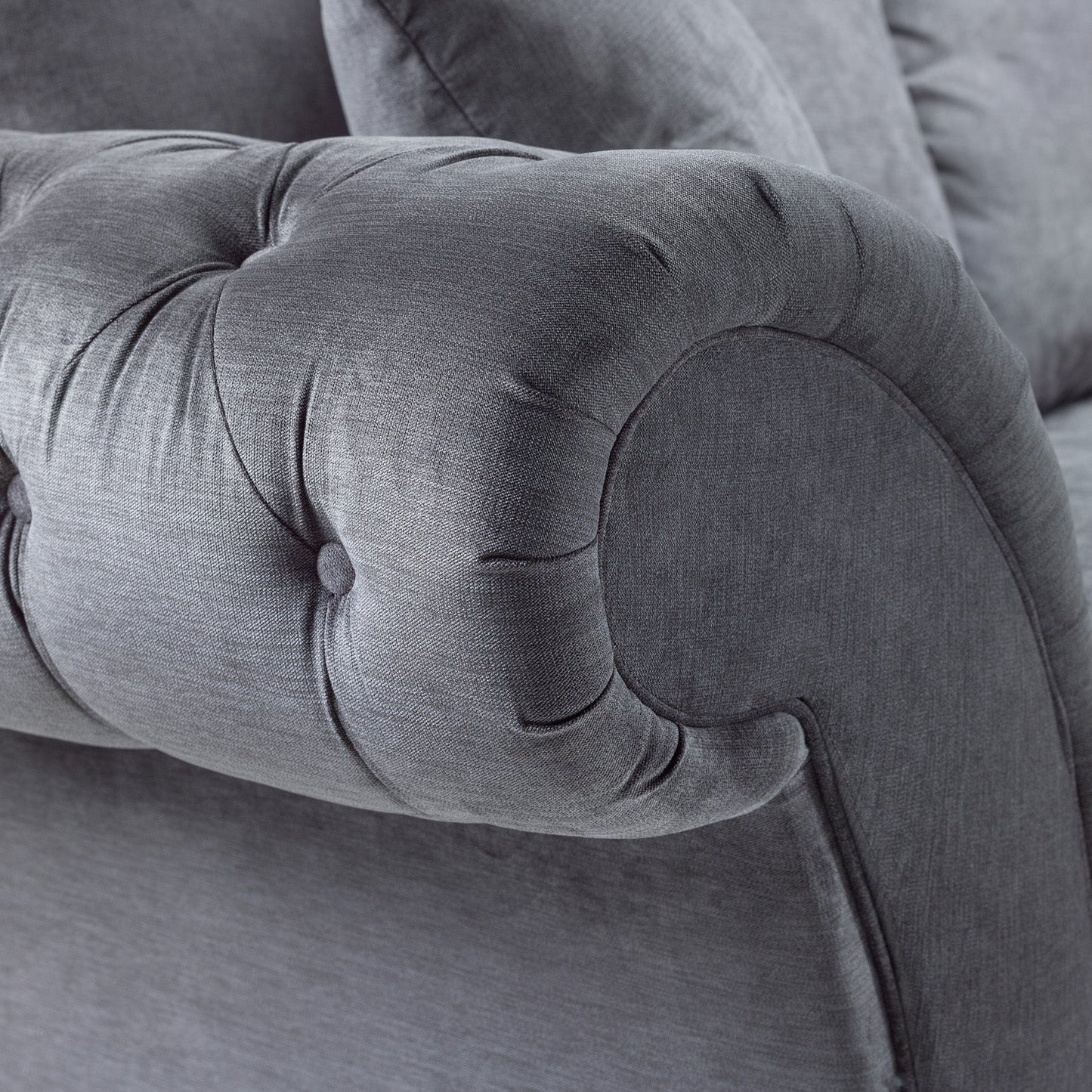 Windsor Fullback Grey Corner Sofa