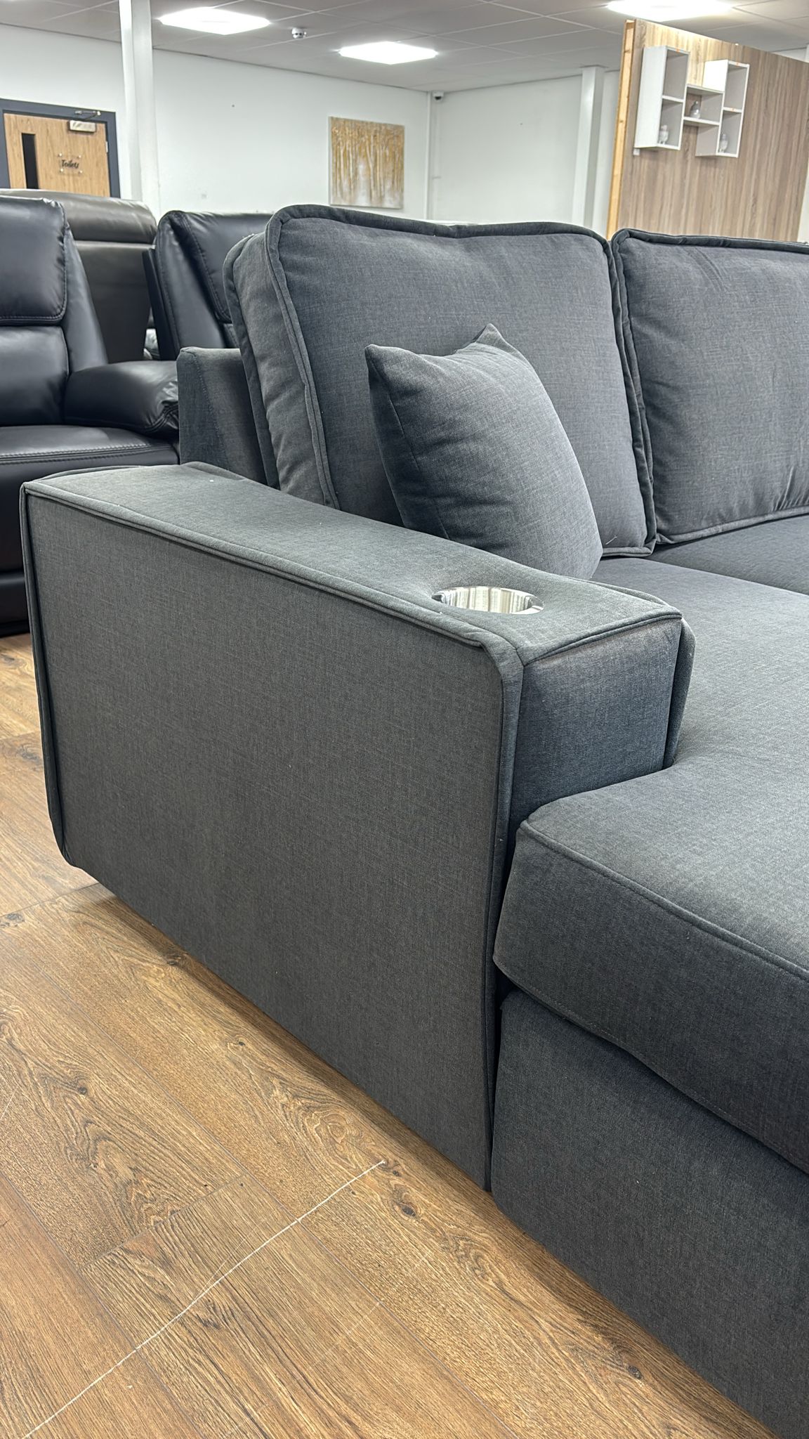 Milan U-Shape Grey