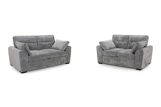 Maxwell 3+2 Sofa Set Grey
