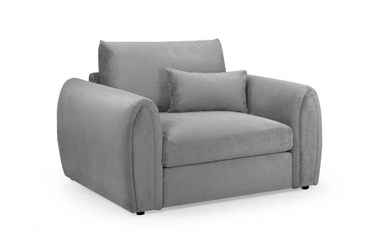 Mirabel Armchair Grey & Beige