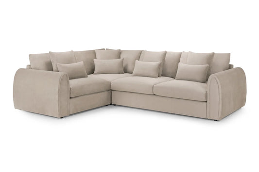 Mirabel Beige Left Hand Corner Sofa