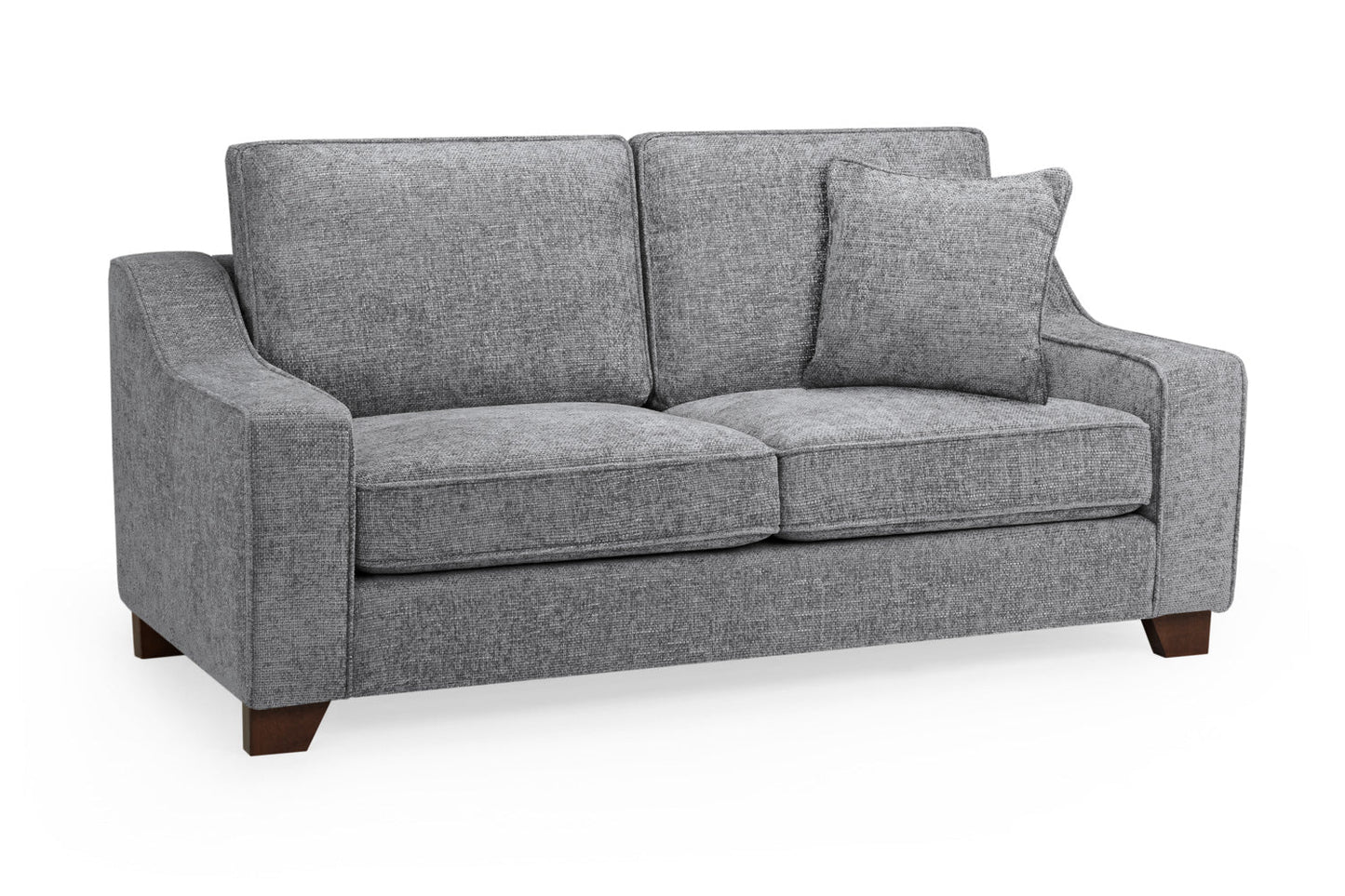 Nebraska 3 Seater Sofa Grey & Stone