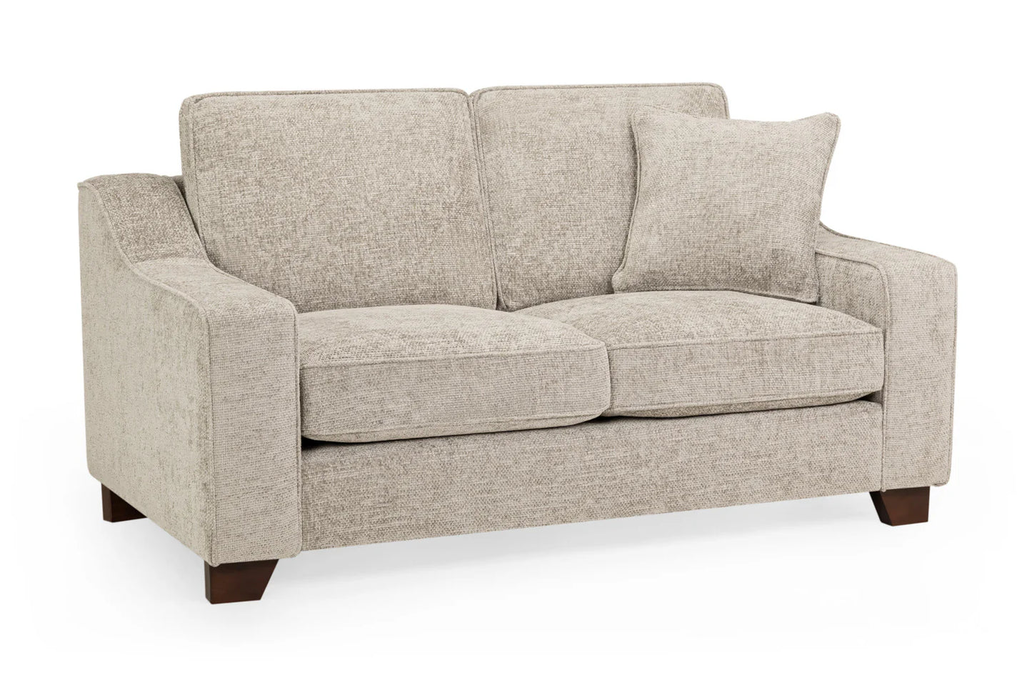 Nebraska 2 Seater Sofa Grey & Stone