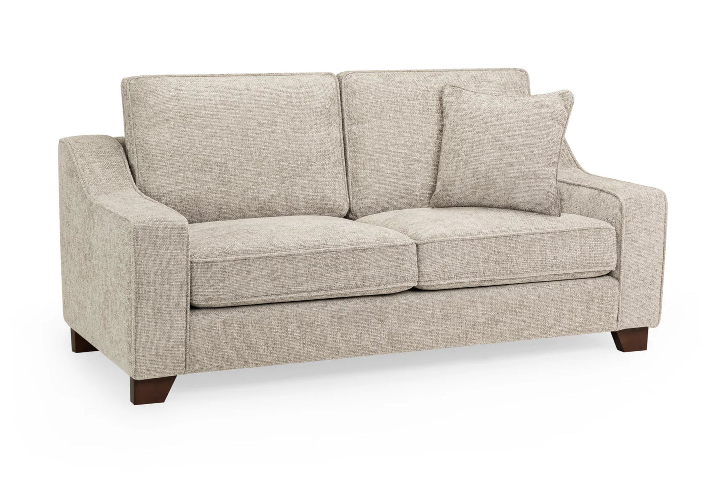 Nebraska 3 Seater Sofa Grey & Stone
