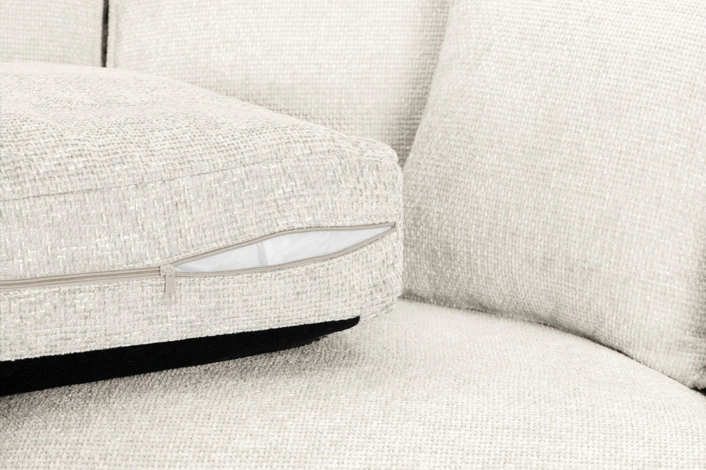 Rupert 2 Seater Sofa Beige & Grey