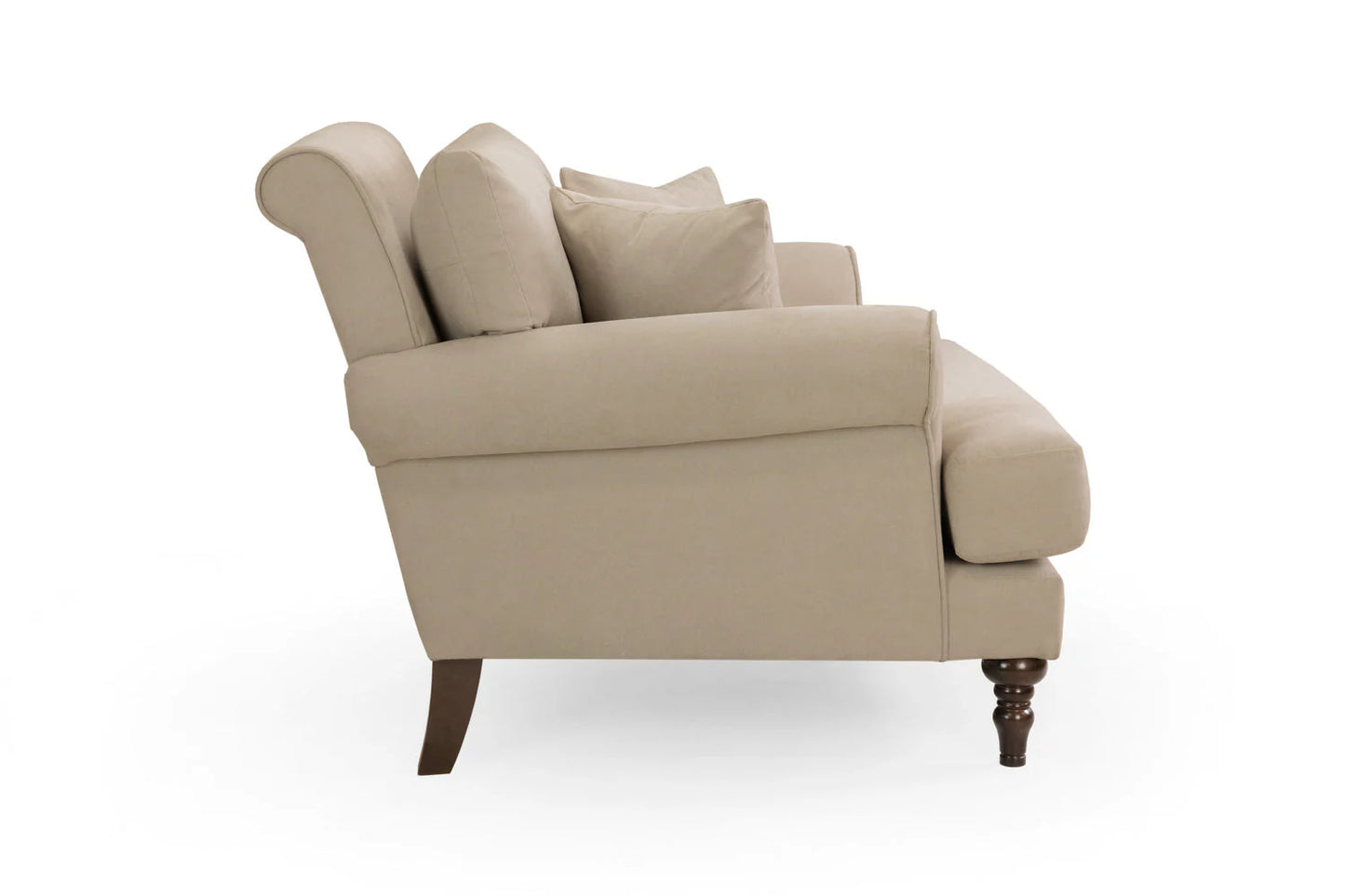 Summer 3 Seater Sofa Beige & Grey