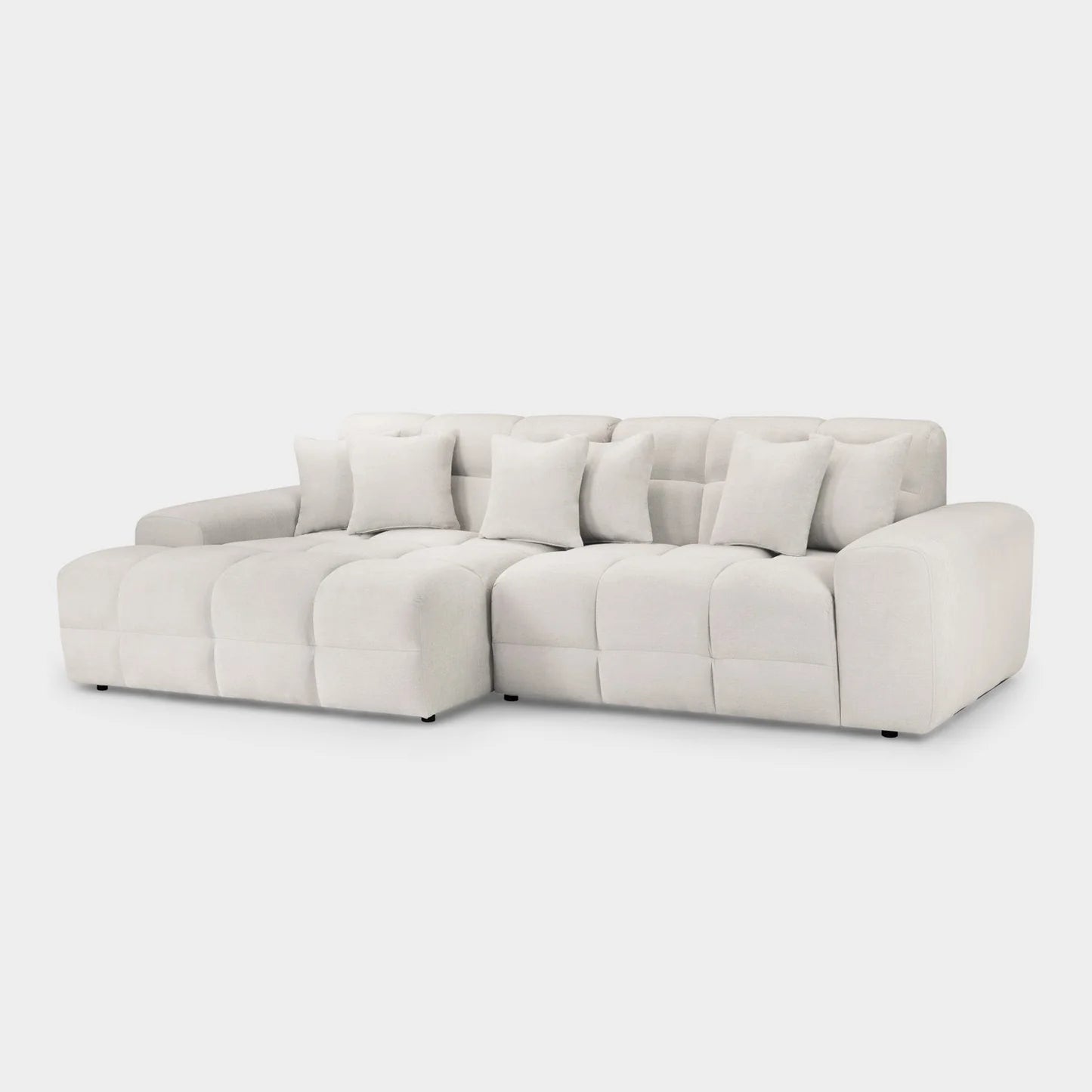 Jacob Corner Sofa White Left Hand