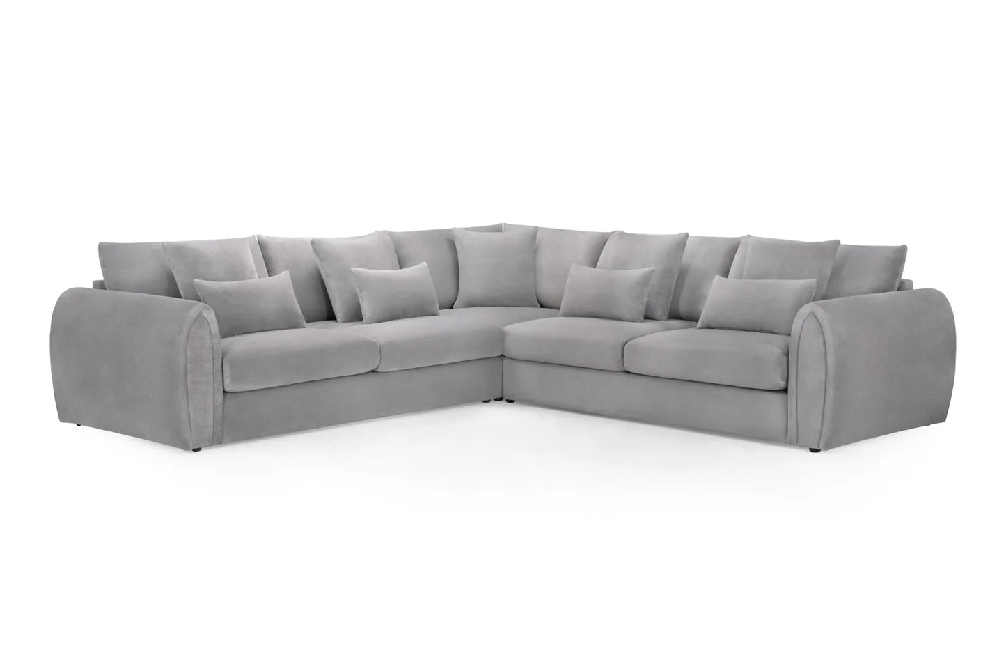 Mirabel Grey Large Corner Sofa