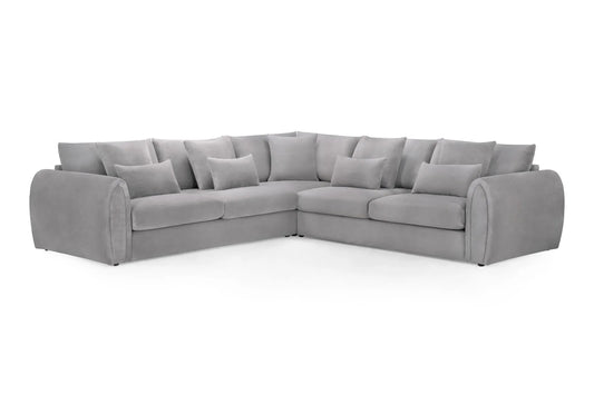 Mirabel Grey Large Corner Sofa