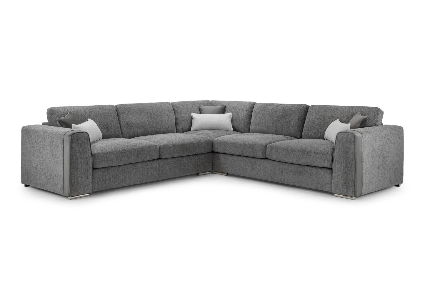 Naples Corner Sofa Grey