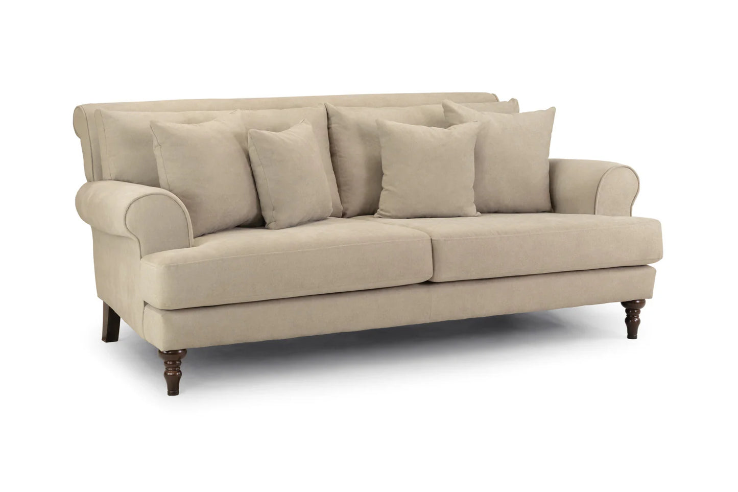 Summer 3 Seater Sofa Beige & Grey