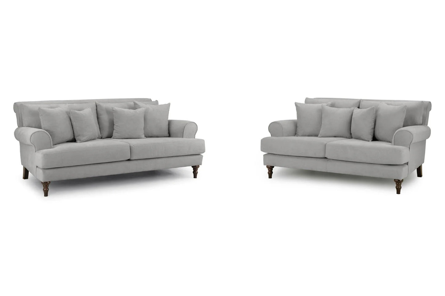 Summer 3+2 Sofa Set Beige & Grey