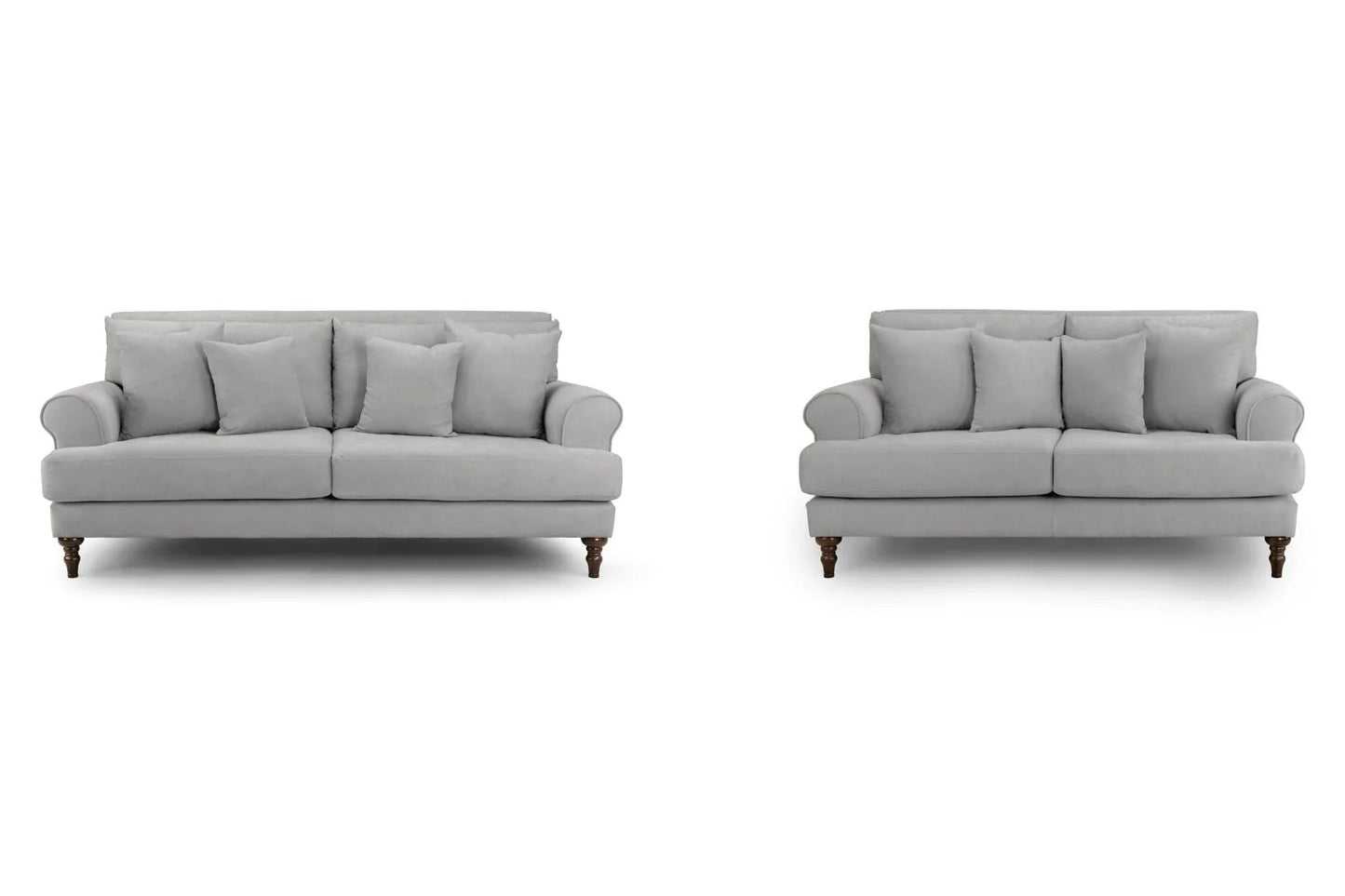 Summer 3+2 Sofa Set Beige & Grey