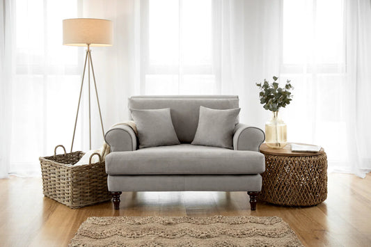Summer Armchair Beige & Grey